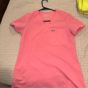 Pink Figs Scrub Top XXS